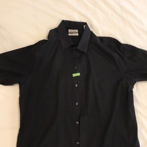 Calvin Klein - Solid Black Non Iron Button Down
